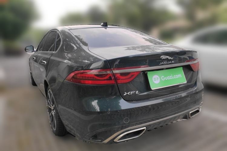 Used Jaguar XFL 2021 XFL 2.0T P250 Two-Wheel-Drive Luxury Deluxe Edition Rear Left 45 Deg