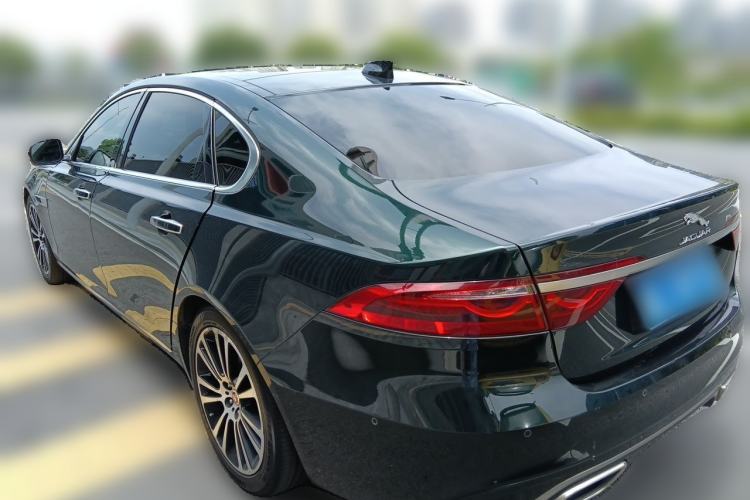 Used Jaguar XFL 2021 XFL 2.0T P250 Two-Wheel-Drive Luxury Deluxe Edition Rear Left 45 Deg