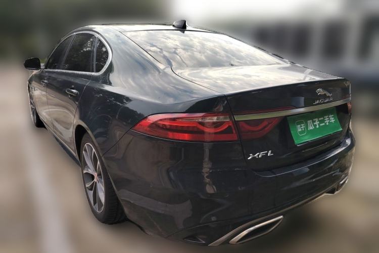 Used Jaguar XFL 2021 XFL 2.0T P250 Two-Wheel-Drive Elite Sport Edition Rear Left 45 Deg
