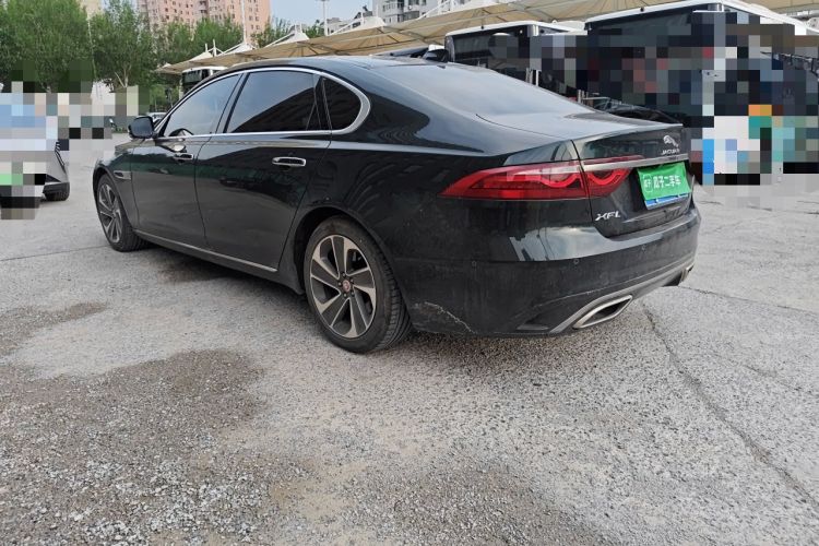 Used Jaguar XFL 2021 XFL 2.0T P200 Two-Wheel-Drive Elite Luxury Edition Rear Left 45 Deg