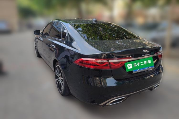 Used Jaguar XFL 2021 XFL 2.0T P250 Two-Wheel-Drive Luxury Deluxe Edition Rear Left 45 Deg