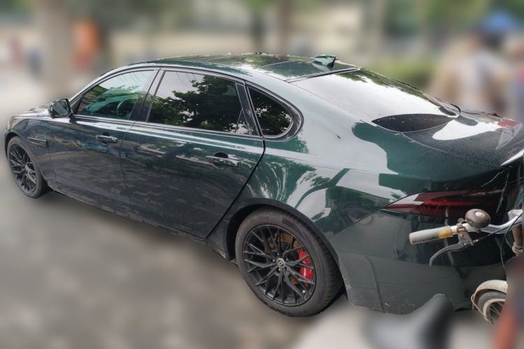 Used Jaguar XFL 2021 XFL 2.0T P200 Two-Wheel-Drive Elite Luxury Edition Rear Left 45 Deg