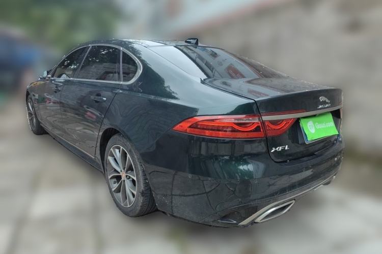 Used Jaguar XFL 2021 XFL 2.0T P250 Two-Wheel-Drive Elite Sport Edition Rear Left 45 Deg