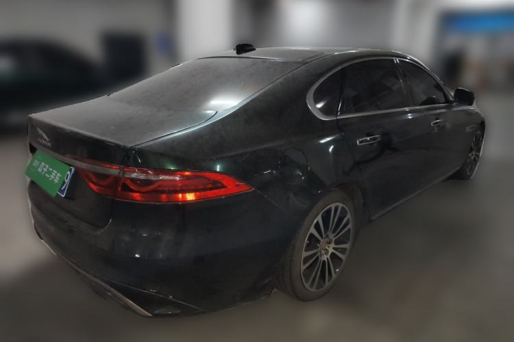 Used Jaguar XFL 2021 XFL 2.0T P250 Two-Wheel-Drive Luxury Deluxe Edition Rear Right 45 Deg
