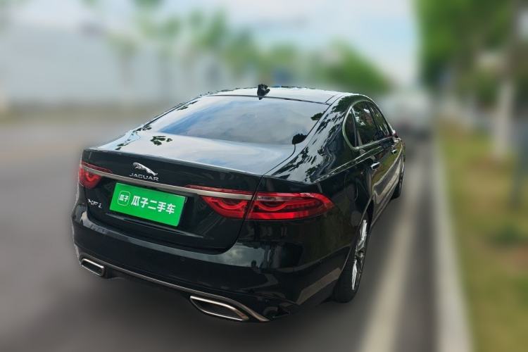 Used Jaguar XFL 2021 XFL 2.0T P200 Two-Wheel-Drive Elite Luxury Edition Rear Right 45 Deg