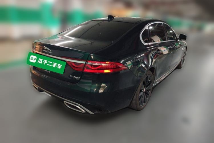 Used Jaguar XFL 2021 XFL 2.0T P300 All-Wheel-Drive Flagship Sport Edition Rear Right 45 Deg
