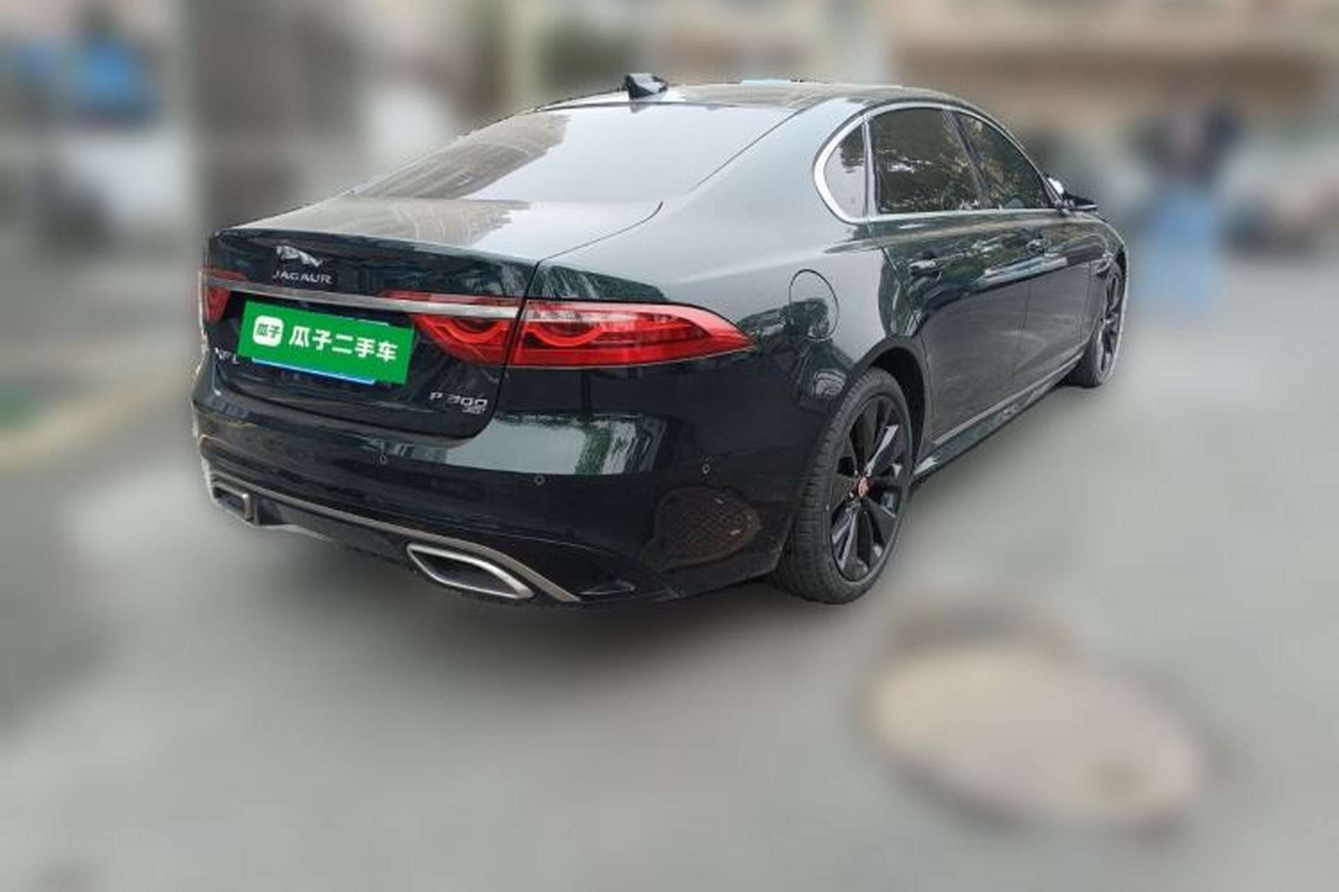 Used Jaguar XFL 2021 XFL 2.0T P300 All-Wheel-Drive Flagship Sport Edition Rear Right 45 Deg