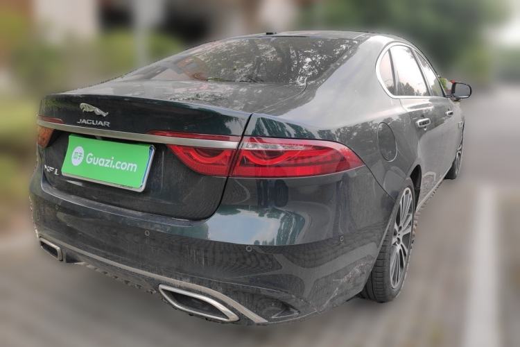 Used Jaguar XFL 2021 XFL 2.0T P250 Two-Wheel-Drive Luxury Deluxe Edition Rear Right 45 Deg