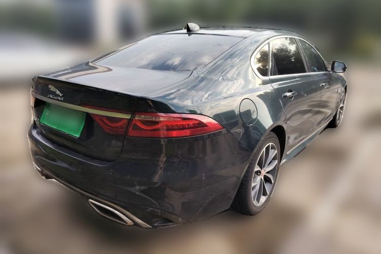 Used Jaguar XFL 2021 XFL 2.0T P250 Two-Wheel-Drive Elite Sport Edition Rear Right 45 Deg