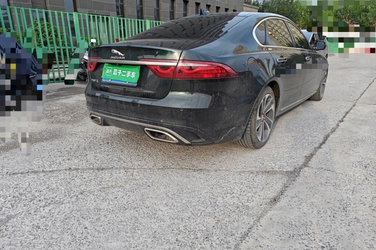 Used Jaguar XFL 2021 XFL 2.0T P200 Two-Wheel-Drive Elite Luxury Edition Rear Right 45 Deg