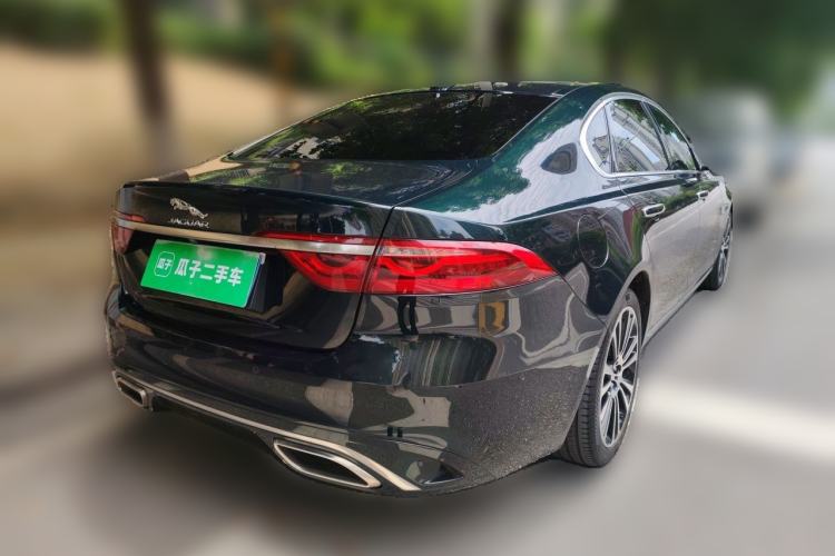 Used Jaguar XFL 2021 XFL 2.0T P250 Two-Wheel-Drive Luxury Deluxe Edition Rear Right 45 Deg
