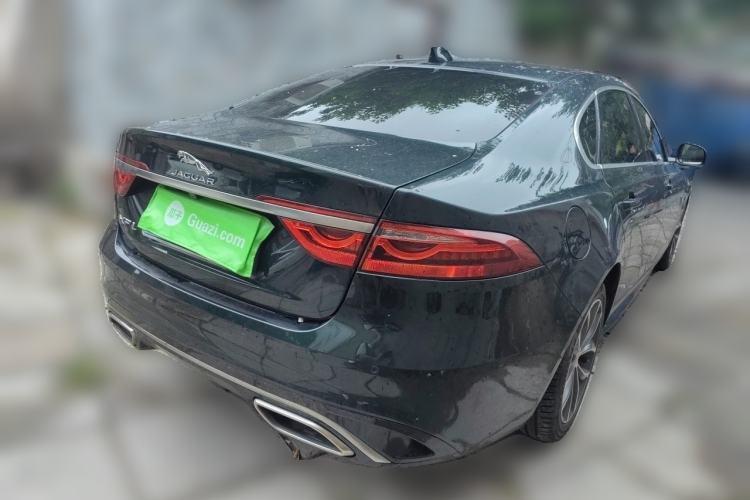 Used Jaguar XFL 2021 XFL 2.0T P250 Two-Wheel-Drive Elite Sport Edition Rear Right 45 Deg