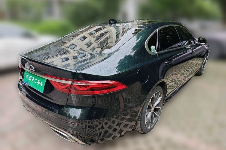 Used Jaguar XFL 2021 XFL 2.0T P250 Two-Wheel-Drive Elite Sport Edition Rear Right 45 Deg