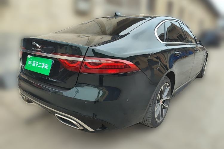 Used Jaguar XFL 2021 XFL 2.0T P250 Two-Wheel-Drive Elite Sport Edition Rear Right 45 Deg