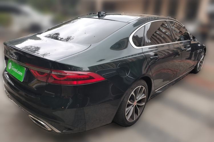 Used Jaguar XFL 2021 XFL 2.0T P250 Two-Wheel-Drive Elite Sport Edition Rear Right 45 Deg