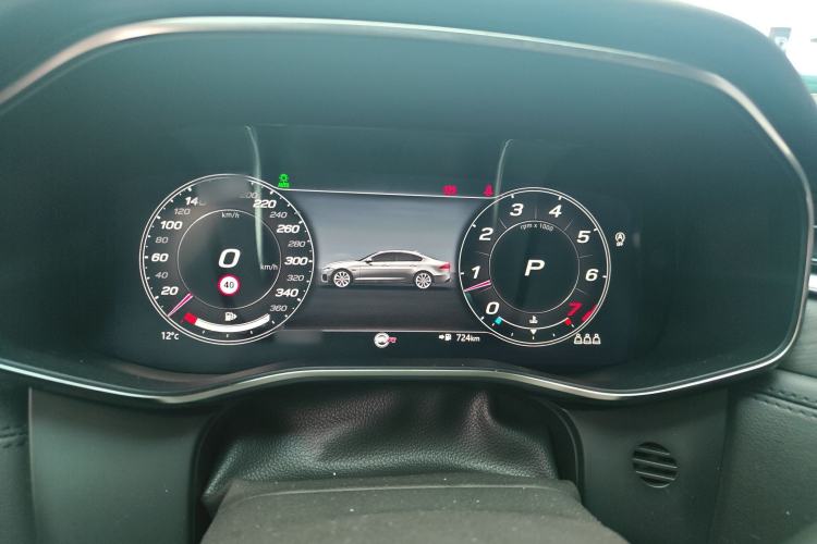 Used Jaguar XFL 2021 XFL 2.0T P200 Two-Wheel-Drive Elite Luxury Edition Instrument Cluster