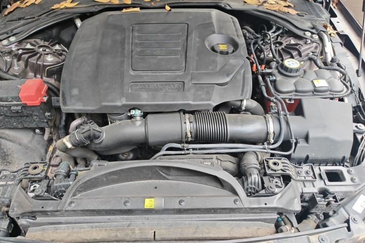 Used Jaguar XFL 2021 XFL 2.0T P250 Two-Wheel-Drive Elite Sport Edition Engine Bay