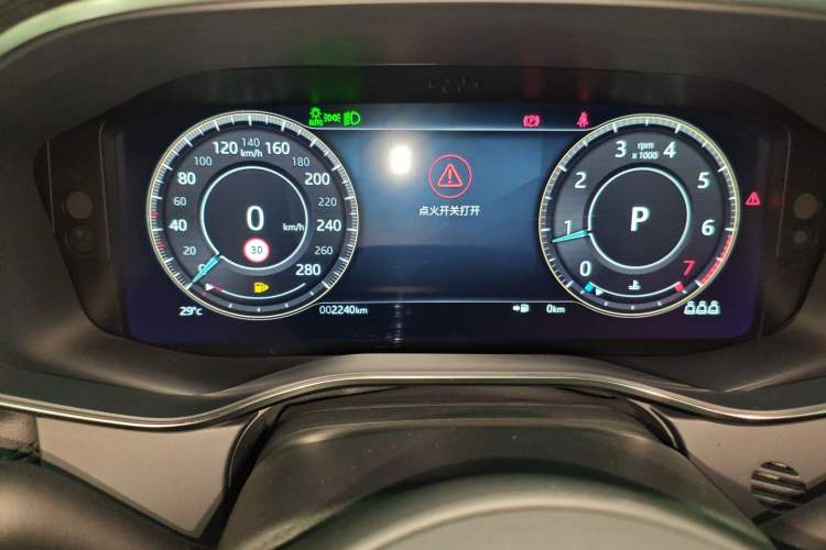 Used Jaguar XFL 2021 XFL 2.0T P200 Two-Wheel-Drive Elite Luxury Edition Instrument Cluster