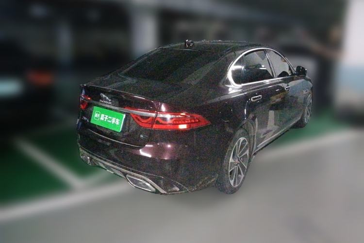 Used Jaguar XFL 2021 XFL 2.0T P200 Two-Wheel-Drive Elite Luxury Edition Rear Right 45 Deg