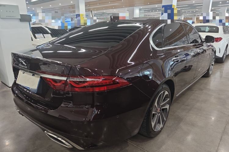 Used Jaguar XFL 2021 XFL 2.0T P200 Two-Wheel-Drive Elite Luxury Edition Rear Right 45 Deg