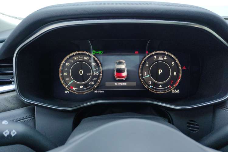 Used Jaguar XFL 2021 XFL 2.0T P250 Two-Wheel-Drive Luxury Deluxe Edition Instrument Cluster