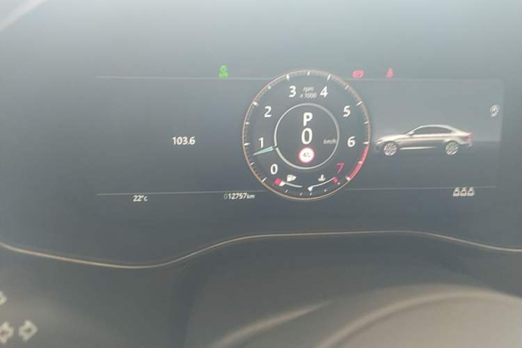 Used Jaguar XFL 2021 XFL 2.0T P200 Two-Wheel-Drive Elite Luxury Edition Instrument Cluster