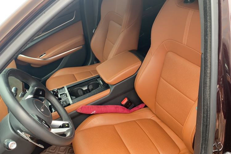 Used Jaguar XFL 2021 XFL 2.0T P250 All-Wheel-Drive Shimmering Black Sport Edition Left Front Seat