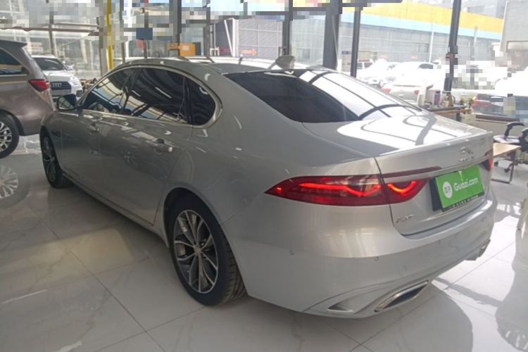Used Jaguar XFL 2021 XFL 2.0T P200 Two-Wheel-Drive Elite Luxury Edition Rear Left 45 Deg