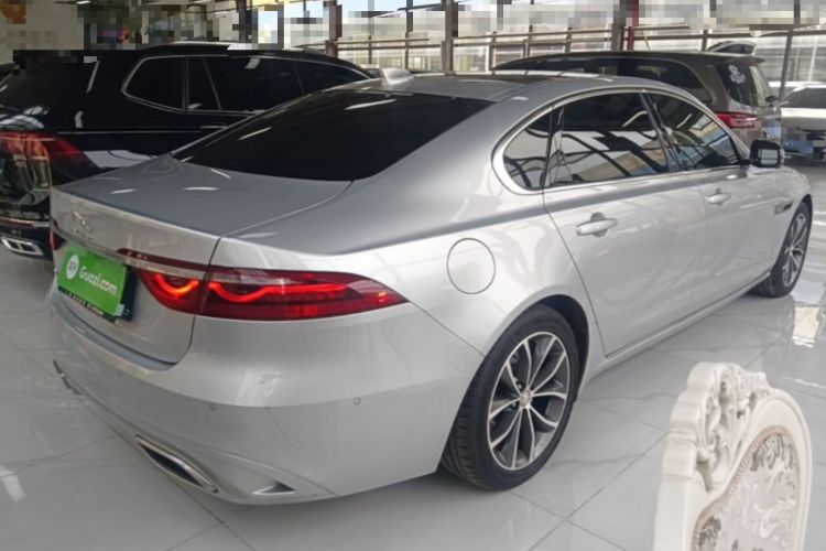 Used Jaguar XFL 2021 XFL 2.0T P200 Two-Wheel-Drive Elite Luxury Edition Rear Right 45 Deg