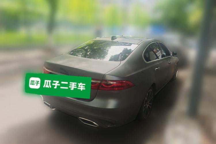 Used Jaguar XFL 2021 XFL 2.0T P250 Two-Wheel-Drive Luxury Deluxe Edition Rear Right 45 Deg