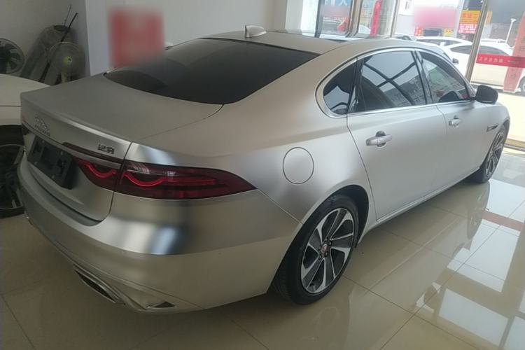 Used Jaguar XFL 2021 XFL 2.0T P200 Two-Wheel-Drive Elite Luxury Edition Rear Right 45 Deg