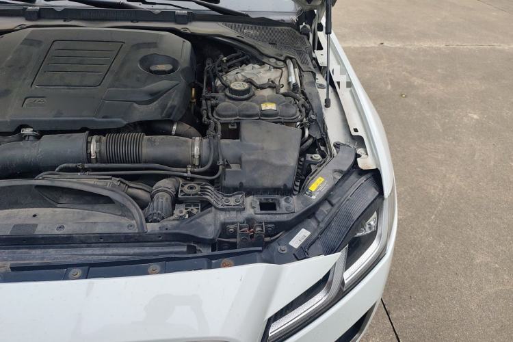 Used Jaguar XFL 2021 XFL 2.0T P200 Two-Wheel-Drive Elite Luxury Edition Engine Bay Left