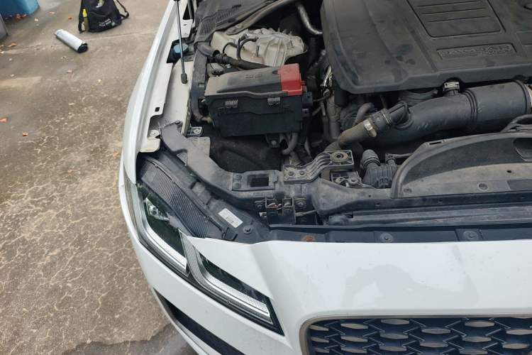 Used Jaguar XFL 2021 XFL 2.0T P200 Two-Wheel-Drive Elite Luxury Edition Engine Bay Right