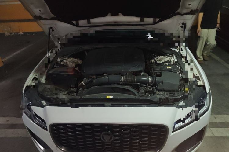Used Jaguar XFL 2021 XFL 2.0T P250 Two-Wheel-Drive Luxury Deluxe Edition Engine Bay