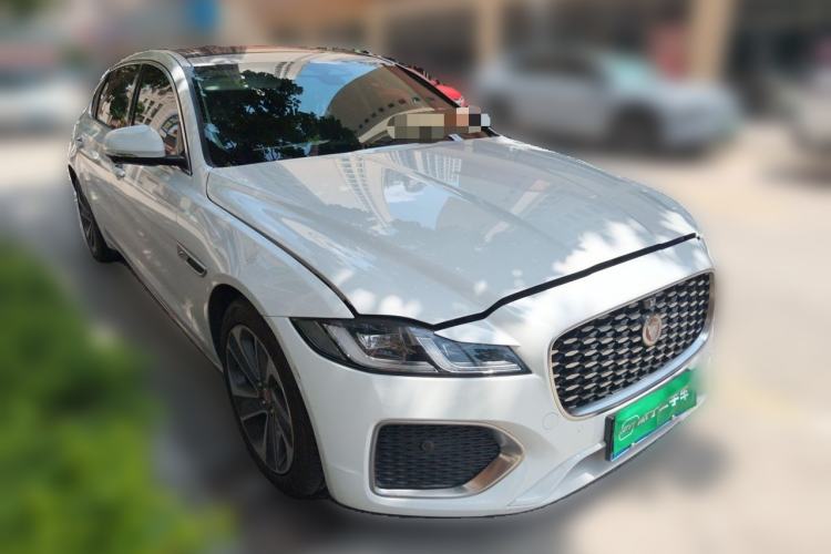Used Jaguar XFL 2021 XFL 2.0T P200 Two-Wheel-Drive Elite Luxury Edition Front Right 45 Deg