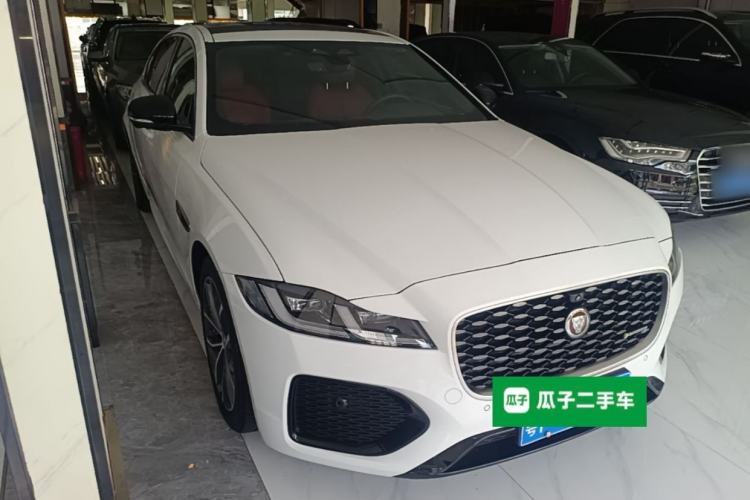 Used Jaguar XFL 2021 XFL 2.0T P250 Two-Wheel-Drive Elite Sport Edition Front Right 45 Deg