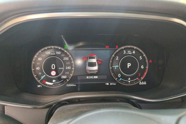 Used Jaguar XFL 2021 XFL 2.0T P200 Two-Wheel-Drive Elite Luxury Edition Instrument Cluster