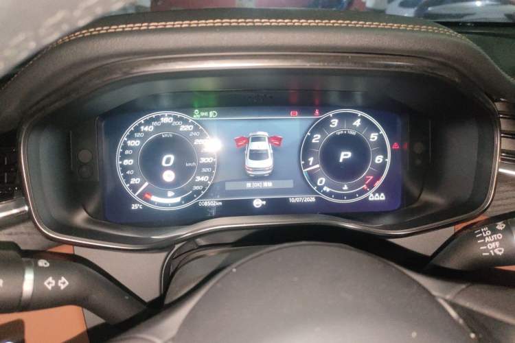 Used Jaguar XFL 2021 XFL 2.0T P250 All-Wheel-Drive Shimmering Black Sport Edition Instrument Cluster