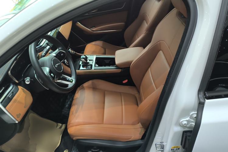Used Jaguar XFL 2021 XFL 2.0T P250 All-Wheel-Drive Shimmering Black Sport Edition Left Front Seat