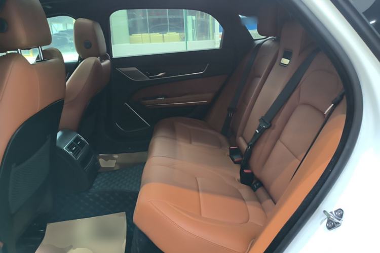 Used Jaguar XFL 2021 XFL 2.0T P250 All-Wheel-Drive Shimmering Black Sport Edition Left Rear Seat