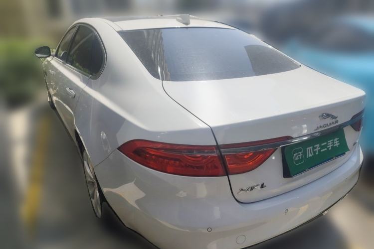 Used Jaguar XFL 2021 XFL 2.0T P250 Two-Wheel-Drive Luxury Deluxe Edition Rear Left 45 Deg
