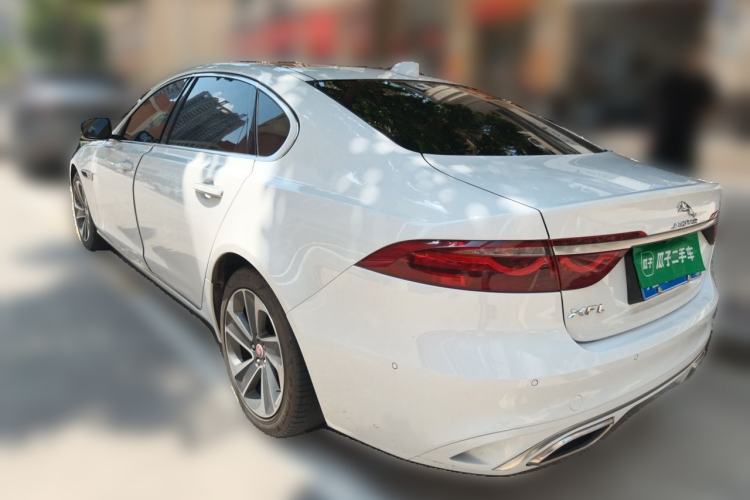 Used Jaguar XFL 2021 XFL 2.0T P200 Two-Wheel-Drive Elite Luxury Edition Rear Left 45 Deg