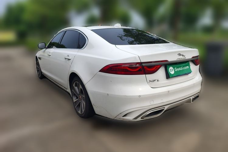 Used Jaguar XFL 2021 XFL 2.0T P200 Two-Wheel-Drive Elite Luxury Edition Rear Left 45 Deg