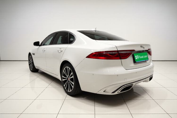 Used Jaguar XFL 2021 XFL 2.0T P250 Two-Wheel-Drive Luxury Deluxe Edition Rear Left 45 Deg