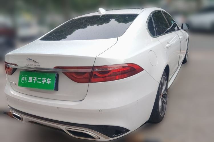 Used Jaguar XFL 2021 XFL 2.0T P250 Two-Wheel-Drive Elite Sport Edition Rear Right 45 Deg