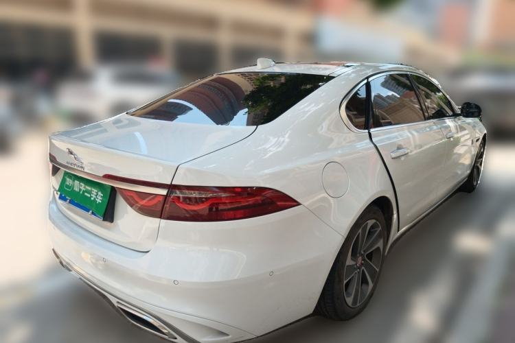 Used Jaguar XFL 2021 XFL 2.0T P200 Two-Wheel-Drive Elite Luxury Edition Rear Right 45 Deg
