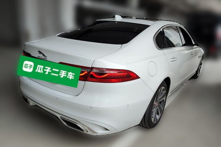 Used Jaguar XFL 2021 XFL 2.0T P200 Two-Wheel-Drive Elite Luxury Edition Rear Right 45 Deg