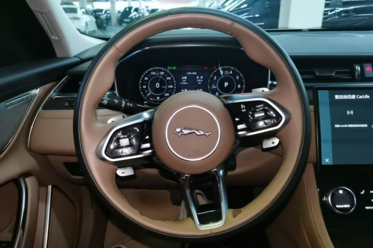 Used Jaguar XFL 2021 XFL 2.0T P250 Two-Wheel-Drive Luxury Deluxe Edition Steering Wheel