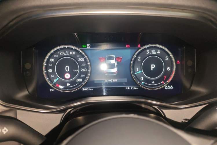 Used Jaguar XFL 2022 XFL 2.0T P200 Two-Wheel-Drive Elite Luxury Edition Instrument Cluster