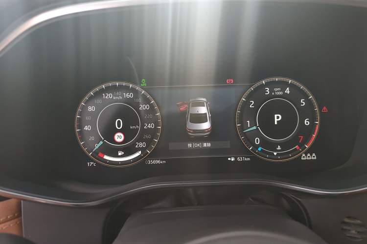 Used Jaguar XFL 2022 XFL 2.0T P250 Two-Wheel-Drive Elite Sport Edition Instrument Cluster